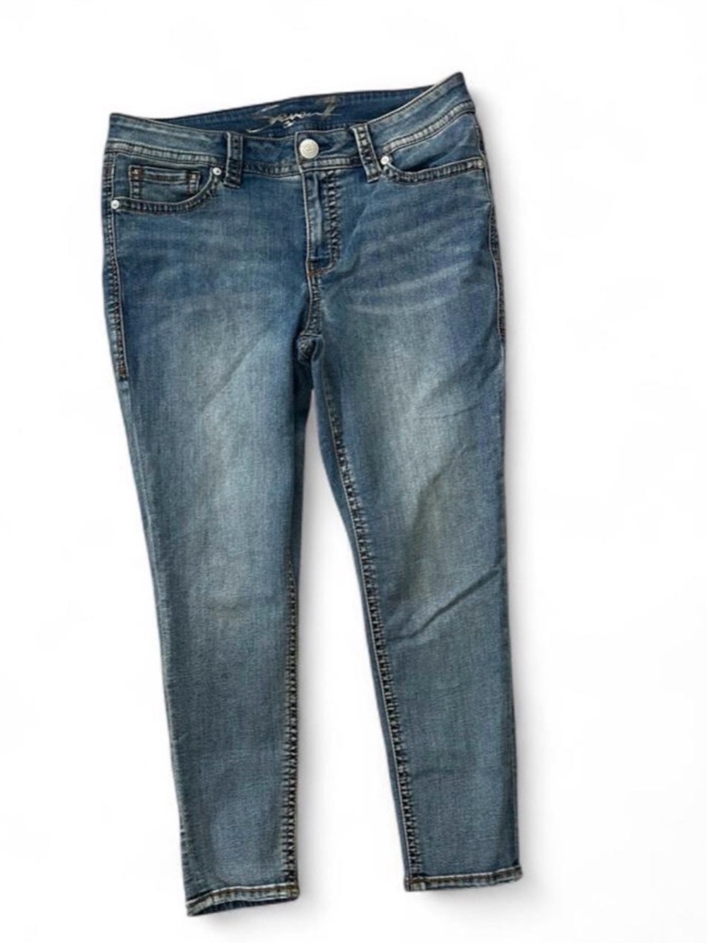 Seven7 blue skinny jeans size 12